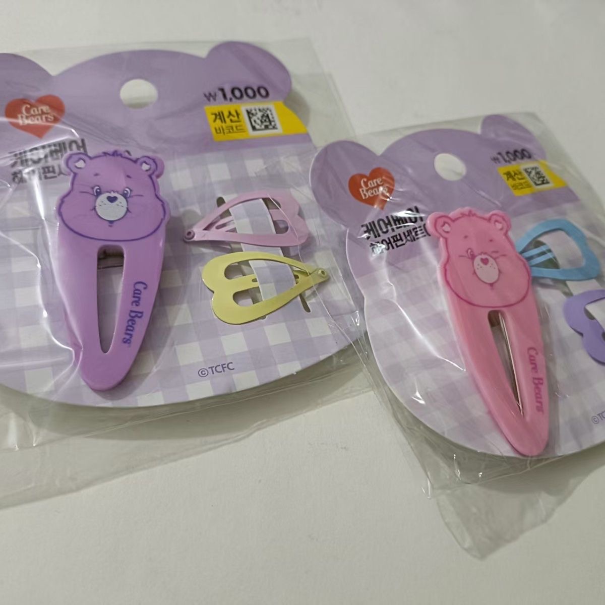 Hair Care Zinc - Care Bears haarclipsset, schattige cartoonbeer-haarspeldjes, sieradenaccessoires