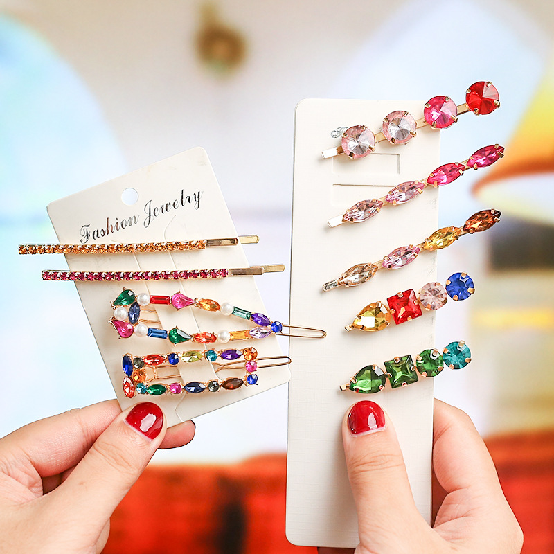 Bobby Pin Bulk - 2020 Nieuwe Multicolor Crystal Fashion Haarspelden