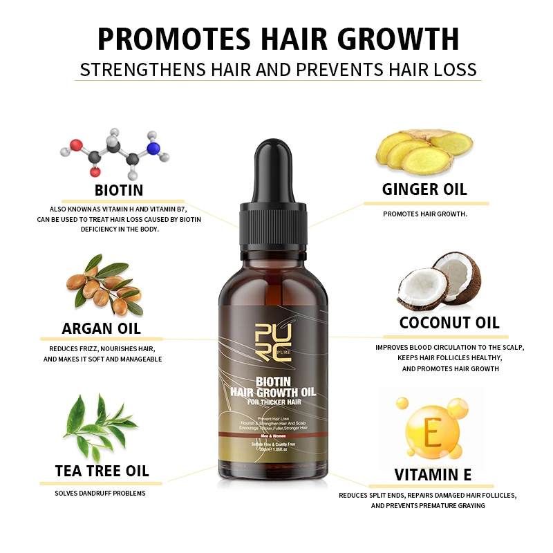 PURC Biotine Haarolie Haargroe - Argan Oil Treatment recensie en prijs