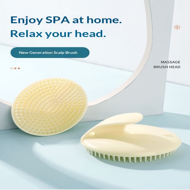 Zachte siliconen hoofdmassageb - Hair Care Salon recensie en prijs