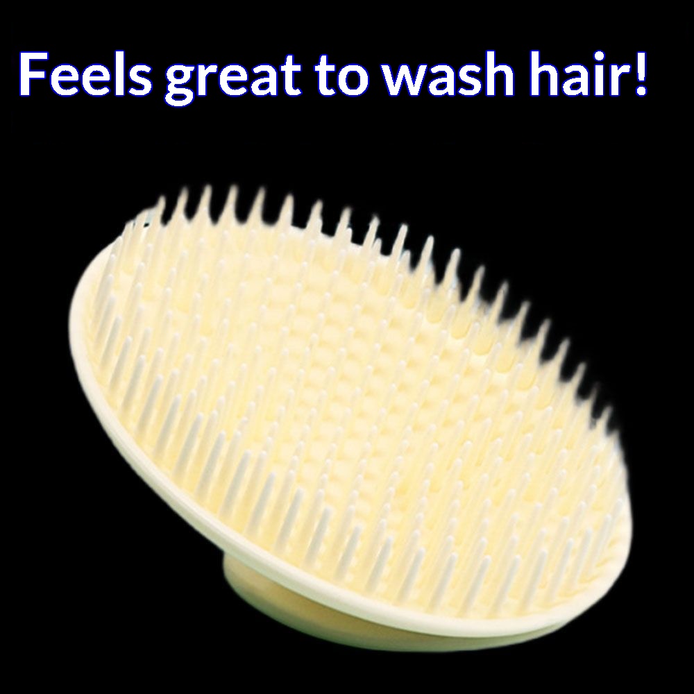 Zachte siliconen hoofdmassageb - Hair Care Salon recensie en prijs