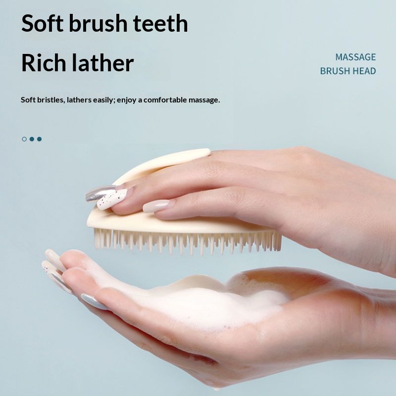 Zachte siliconen hoofdmassageb - Hair Care Salon recensie en prijs