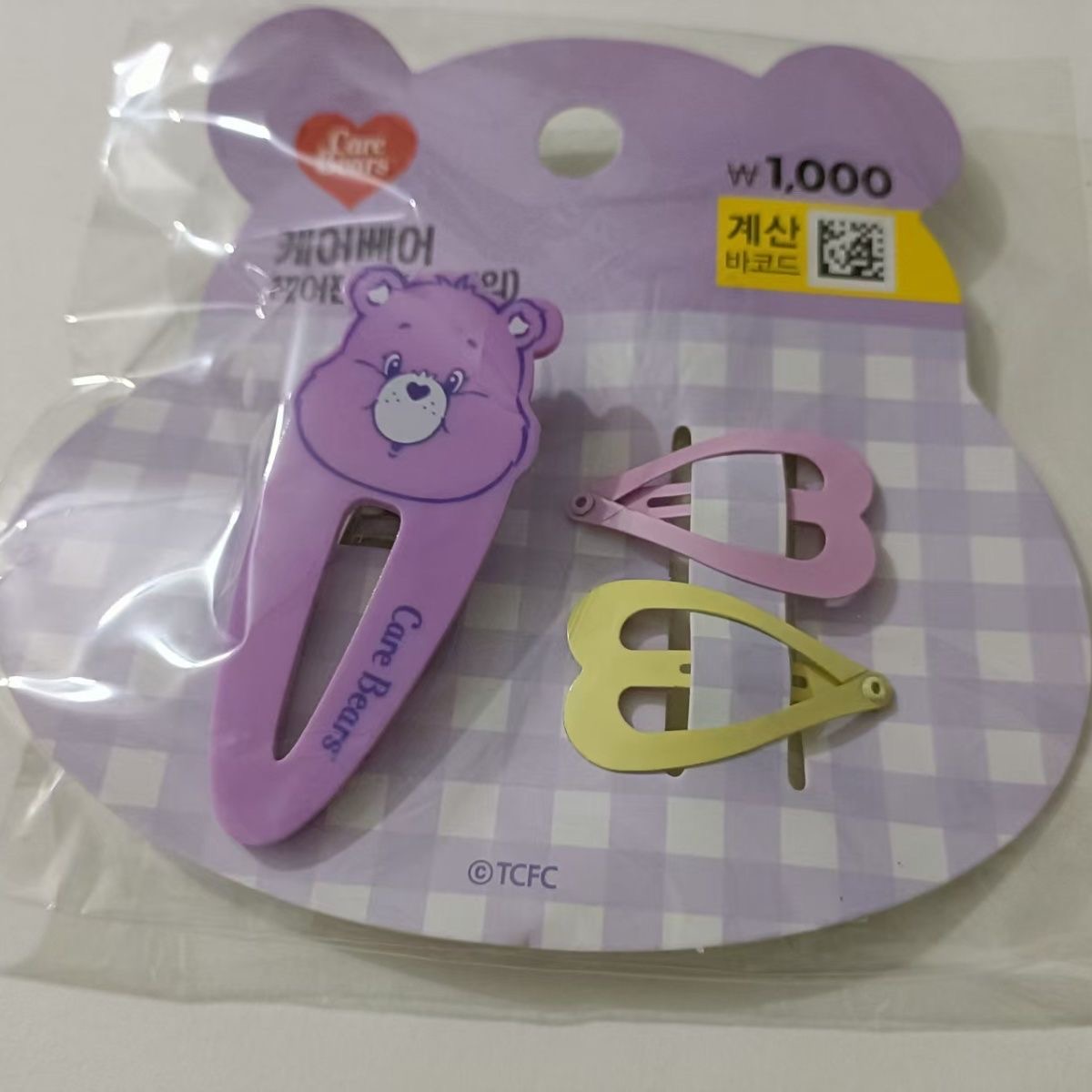 Care Bears haarclipsset, schat - Hair Care Zinc recensie en prijs