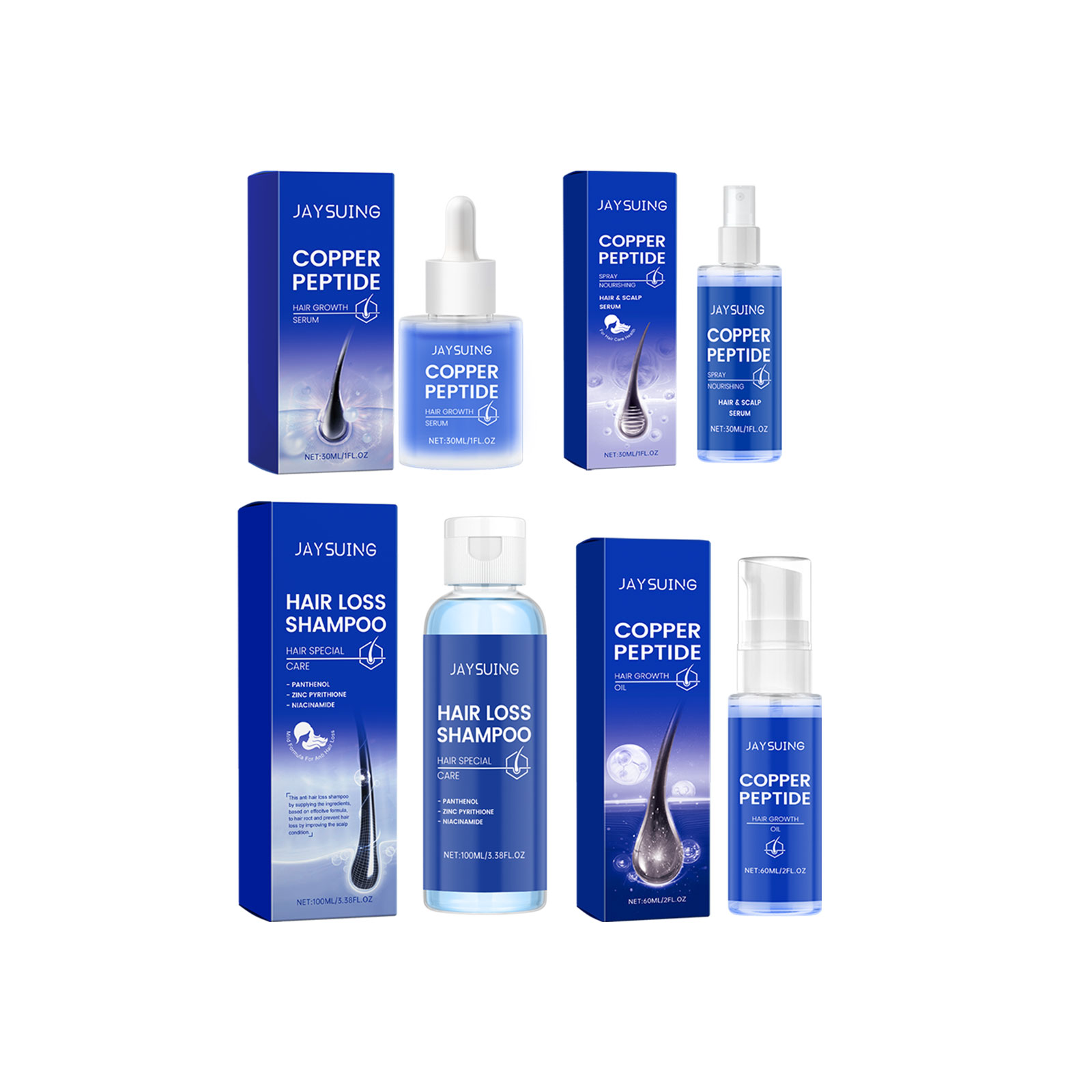Koper Peptide Shampoo Haargroe - Hair Care Essence recensie en prijs