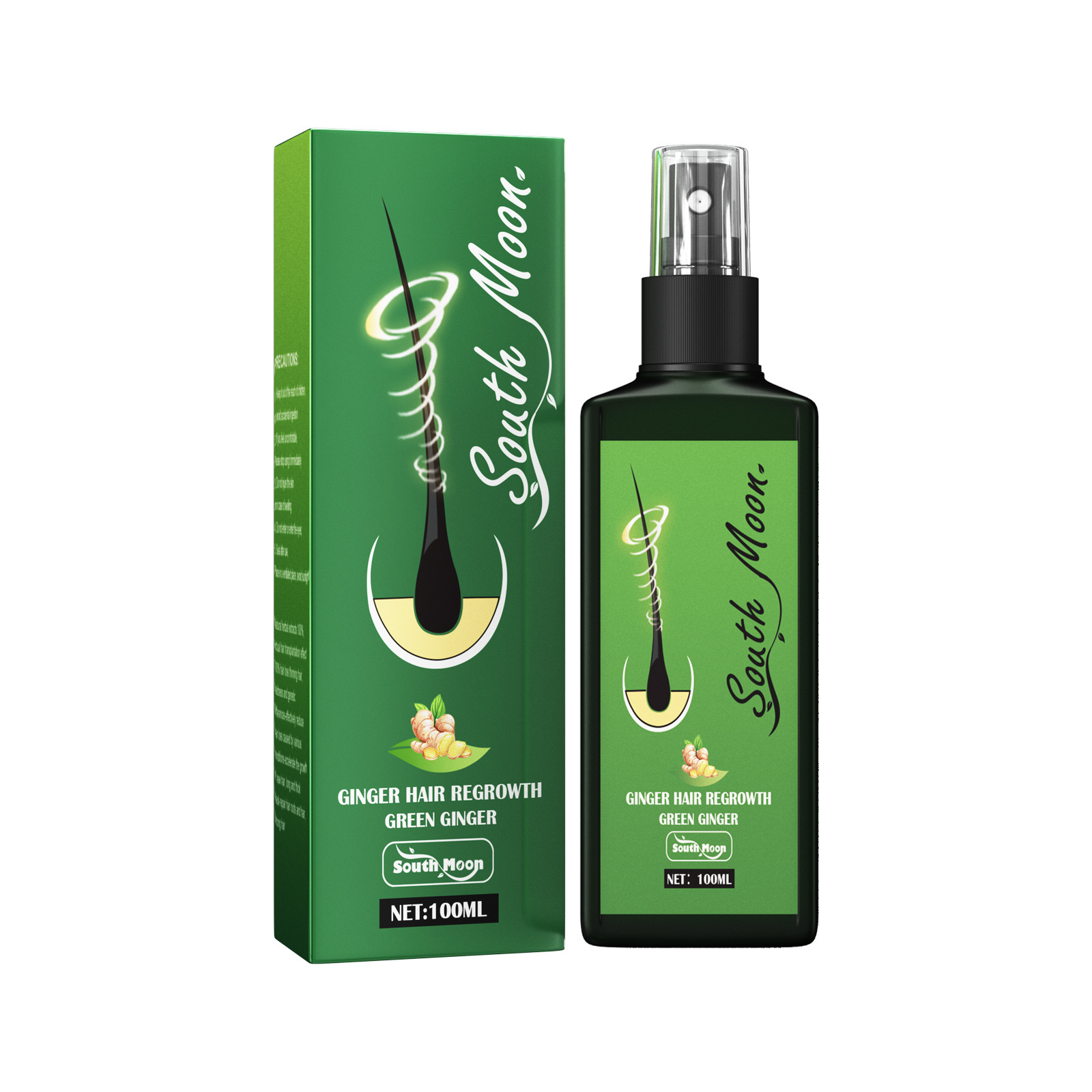 South Moon Ginger Haar Groei S - Hair Care Herbal recensie en prijs