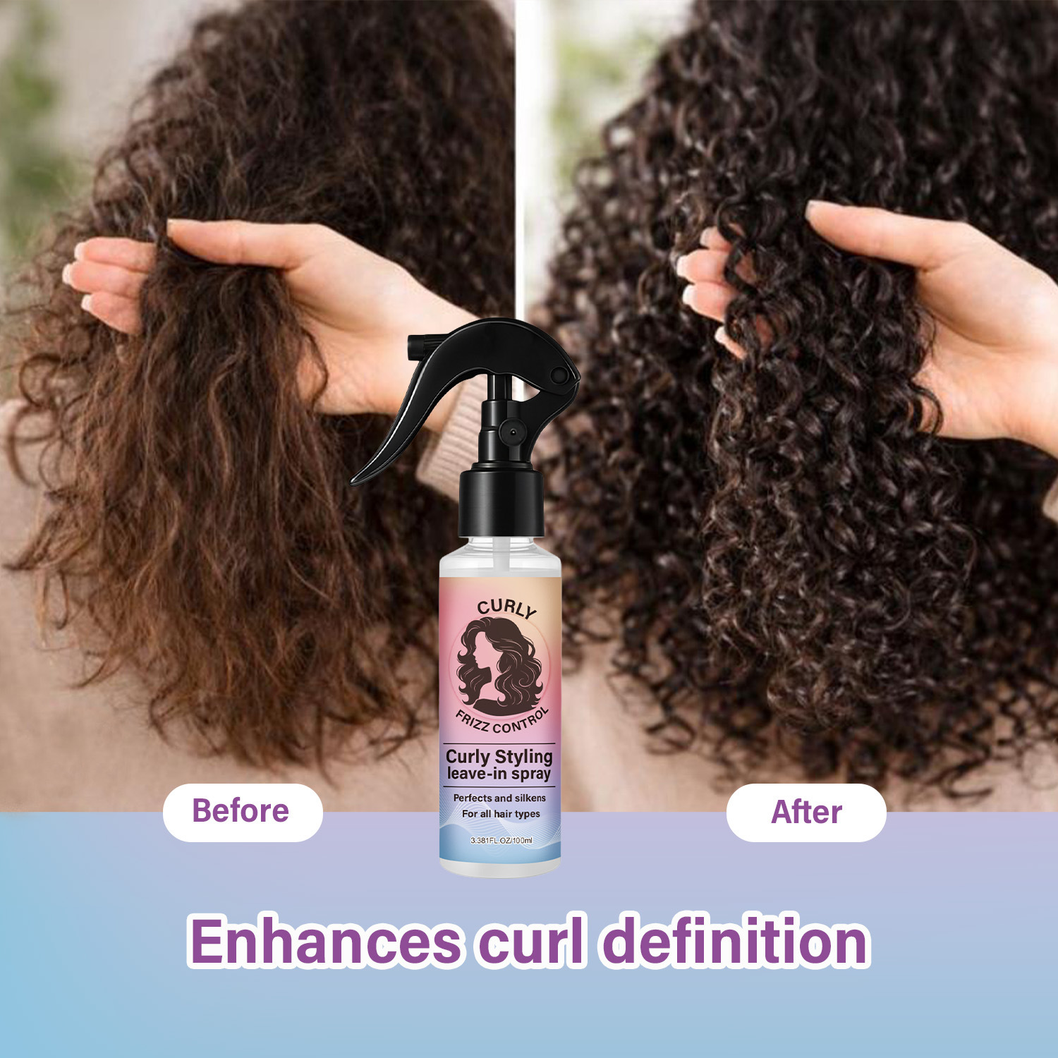 Curly Styling Leave-In Spray – - Hair Care Herbal recensie en prijs