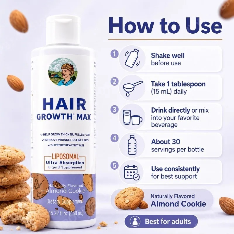 Haar groei MAX Liposomale beha - Hair Care Vitamin recensie en prijs
