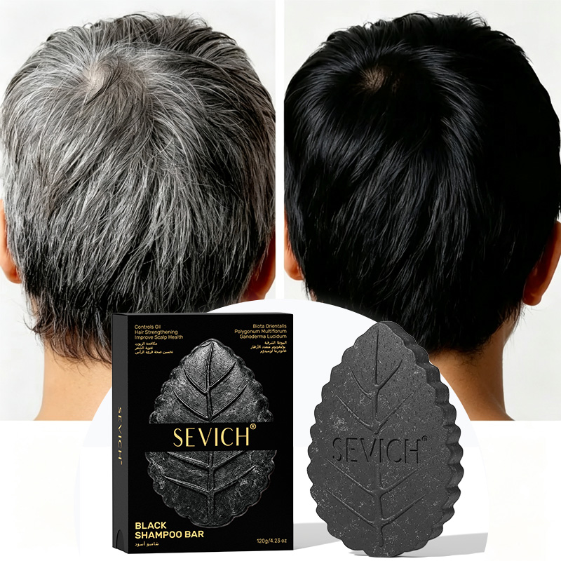 Zwarte Shampoo Zeep Reep Grijs - Hair Care Herbal recensie en prijs